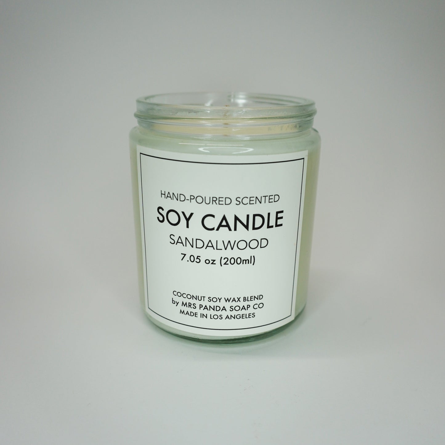 Sandalwood Soy Candle