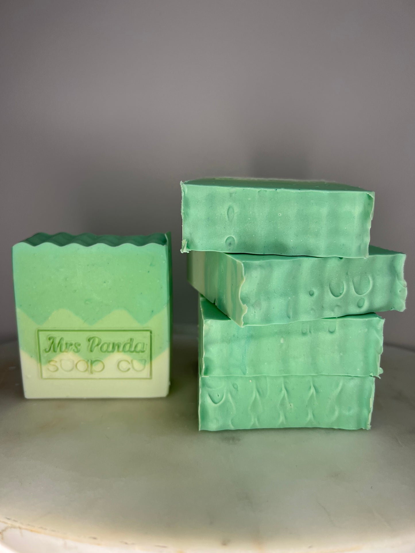 Succulent Floral Handmade Soap