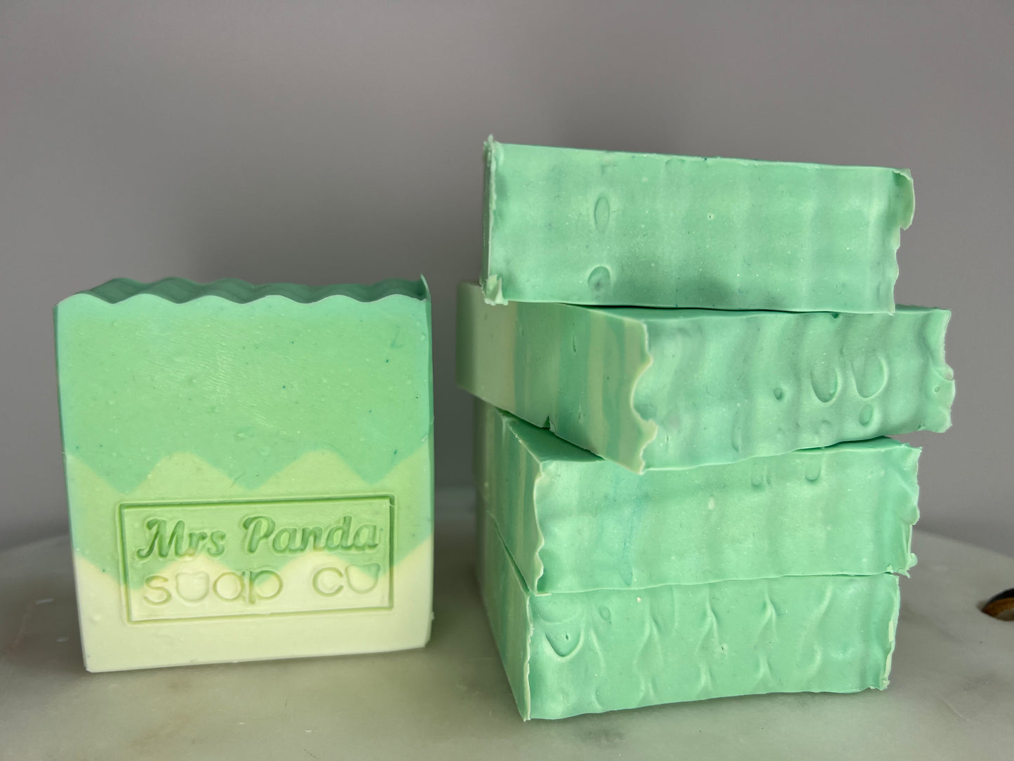 Succulent Floral Handmade Soap