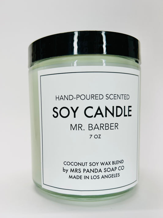 Mr. Barber Soy Candle